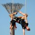 The day-time sessions of Gravity were set against a stunning sapphire blue sky, and the wonderful sculptures around Civic Square.